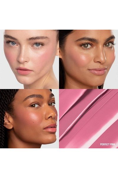 MAKEUP BY MARIO Soft Pop Plumping Cream Blush Veil Perfect Pink – Cool Pink Glow, 5g