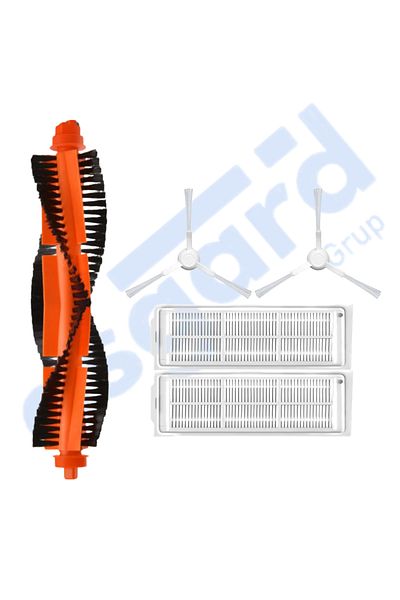 Asgard Grup Vi̇omi̇ Mop Pro, 3C, 3C Plus Compatible 1 Main Brush 2 Side Brushes 2 Filters
