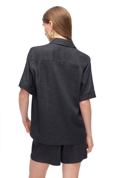 Perspective Black Gads Comfortable Fit Short Sleeve Shirt