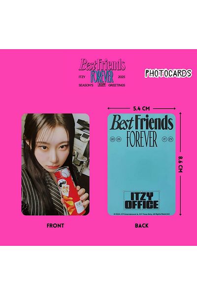 Kpop Dünyasi Σετ φωτογραφιών ITZY ''2025 Season's Greetings''