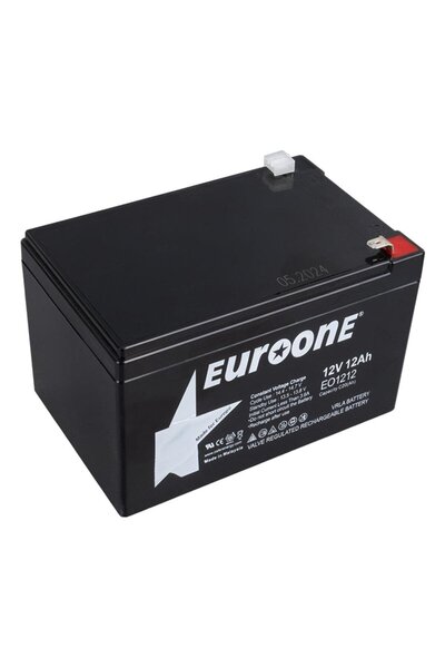 EUROONE EO-1212 12 Volt - 12 Amper Bakımsız Kuru Akü