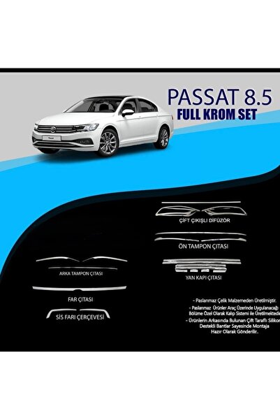 Bosch Passat b8.5 krom set ön&yan&arka fulll set PASSAT KEOM SETİ 2019-2022