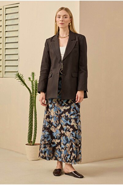 HEQA Çan Tül Etek Brush Desen