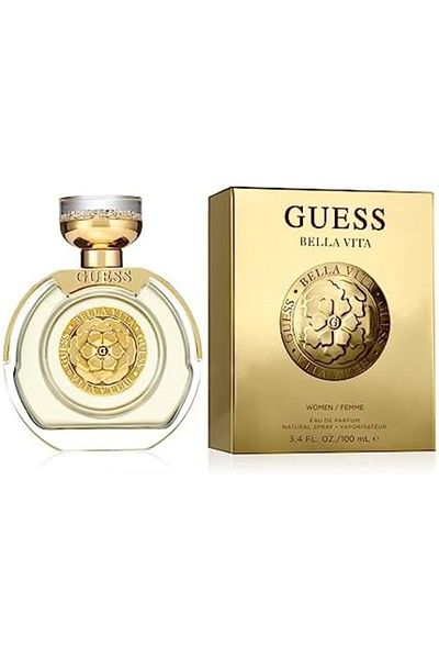 Guess GUESS Fragrance Bella Vita Eau De Parfum Edp Spray Perfume for Women, Gold, 3.4 Fl Oz