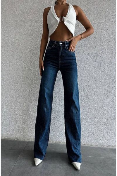 DENİKK TREND SPECIAL DESIGN Άνετη ΜΟΝΤΕΛΟ ΠΑΝΤΕΛΟΝΙ ΠΑΛΑΖΖΟ ΤΖΙΝ ΤΕΝΙΣΜΟΥ