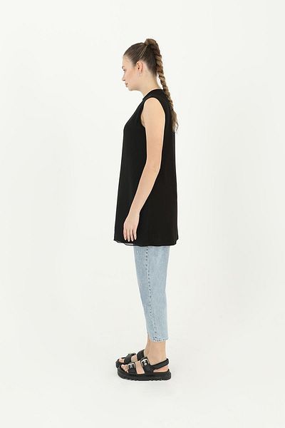 Puane Sleeveless Tulle Detailed Underwear Tunic