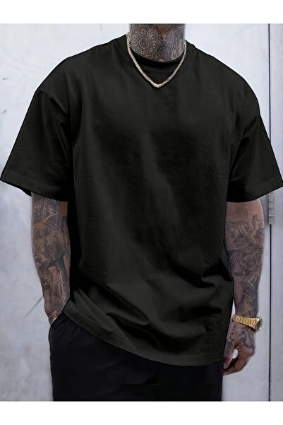 Lider Leather Tricou Basic Unisex – Croială Standard, Material Bumbac-Poliest...