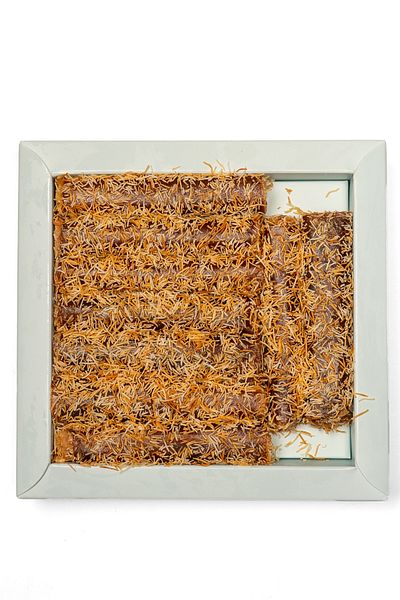 Bİrsalkım Pestİl & Köme Gümüşhane Kadayifli Hazelnut Paste Filled Roll Pestil 250 Gram Gift Package
