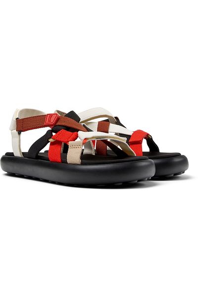 CAMPER Men’s Colorful Hook And Loop Cross-Band Soft Sole Summer Open-Toe Lightweight Twins