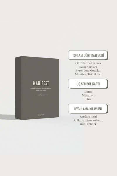 drink up Manifest Kartları I Niyet I Olumlama I Ritüel Destesi
