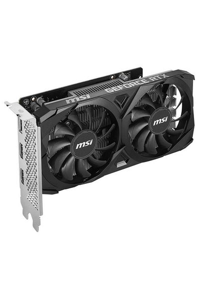 MSI Msı Vga Geforce Rtx3050 Ventus 2X E 6g Oc Rtx3050 6Gb Gddr6 96B Dx12 X8 (1Xdp 2Xhdmi) Graphics Card