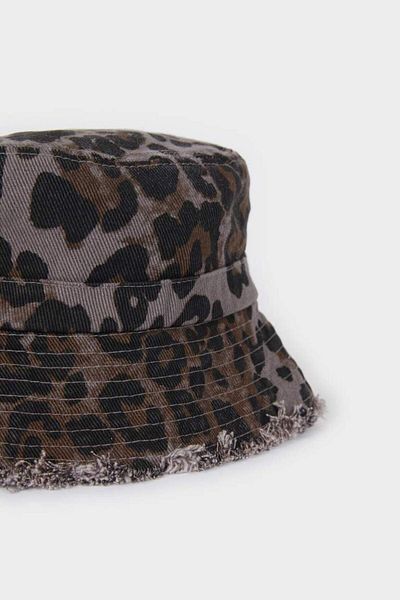 DeFacto Women's Leopard Patterned Woven Baseball Basketball Cap D8005Ax25Sm