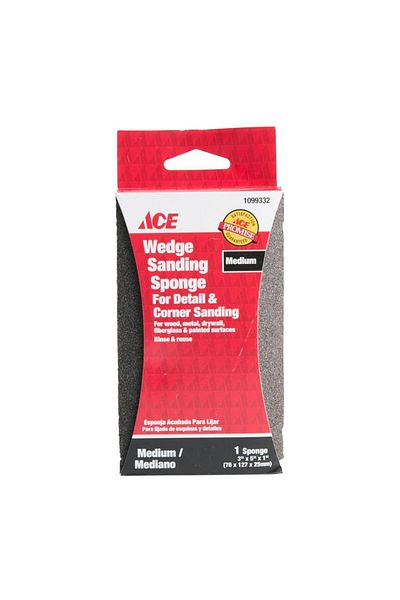 ACE Wedge Sanding Sponge (76 x 127 x 25 mm)