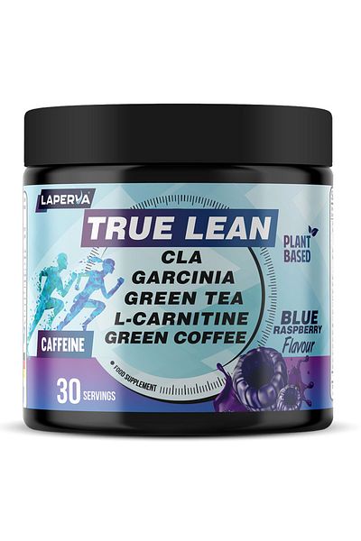Laperva True Lean, Blue Raspberry, 210 Gm, Appetite Control, Metabolic Boost, CLA, L-Carnitine, Garcinia