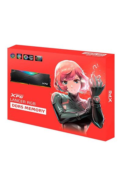 XPG 24Gb-2 Lancer Rgb Ddr5 6800Mt-S Cl 34-45-45 1.4V Cooler Pc Ram