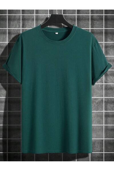 Lider Leather Tricou Basic Unisex – Croială Standard, Material Bumbac-Poliest...