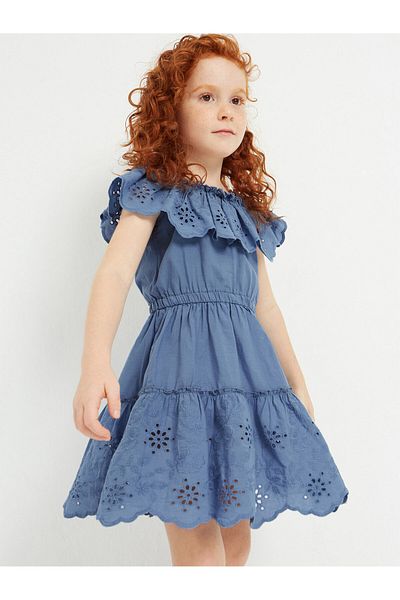 MAYORAL Girl Summer Dress 3929 Ecru