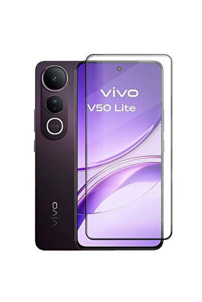 Rivor Vivo V50 Lite 4G & 5G Uyumlu Ekran Koruyucu Tamperli Kırılmaz Kısa Cam ...