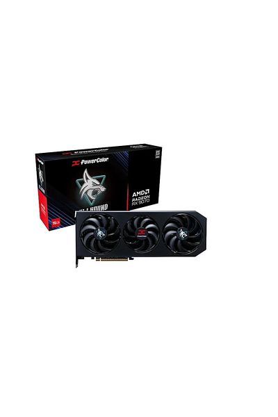 POWERCOLOR Hellhound Radeon Rx9070 16G-L-Oc Gddr6 256Bit Aeae2Pwc0028 Gaming Graphics Card