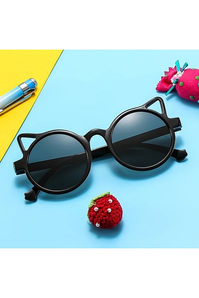 GlassySKY 1 Piece Kids Cat Sunglasses, Party Holiday Travel Photo Accessory Birthday Gift