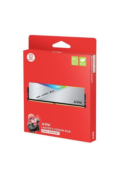 XPG 24Gb-2 Lancer Cudimm Rgb Ddr5 8400Mt-S Cl 40-52-52 1.4V Cooler Pc Ram