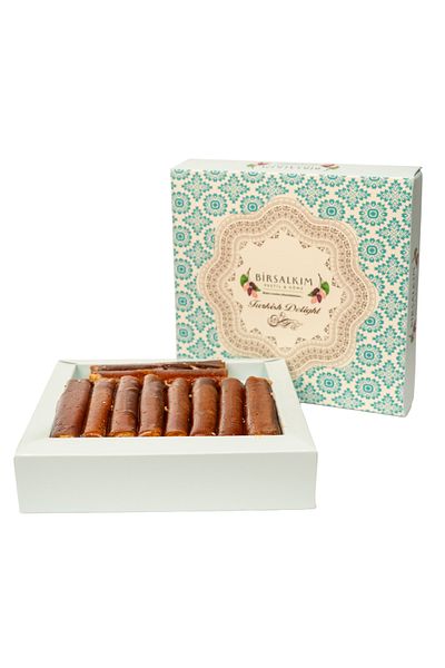 Bİrsalkım Pestİl & Köme Silverhouse Hazelnut Paste Filled Roll Wrapped Pestil 250 Grams
