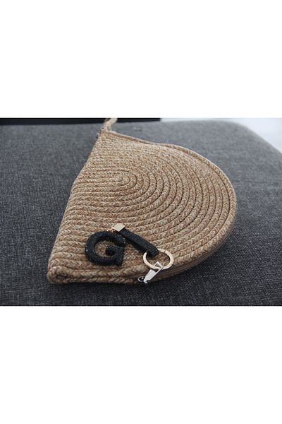 ElifTakı Stone Letter Keychain