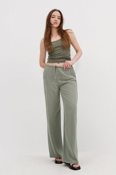 Addax Elastic Waist Trousers Pn5424-U11