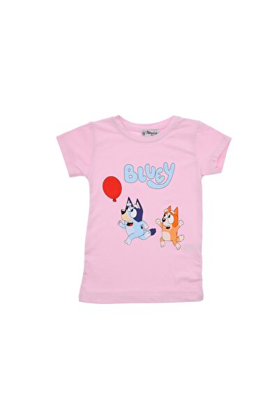 Atabay Kids 1/4 YAŞ KIZ TSHİRT BLUEY BASKILI