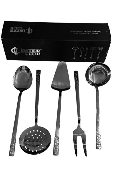 İNTER CELİK İnter Steel Sapphire Model Service Set 5 Pieces.