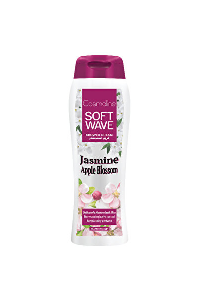COSMALINE Gel de dus cu ingrediente naturale, aroma de Iasomie si Flori de Ma...