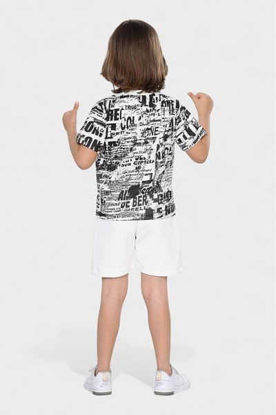 pour la riviere Organic Cotton Combed Cotton Shorts for Boys Aged 1-6 Years