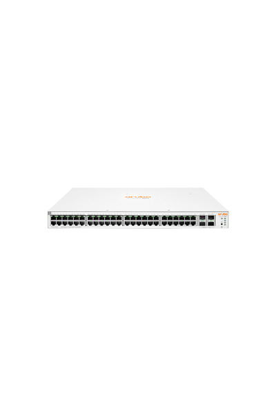 HP Aruba Instant On, JL686B, 1930-48G, 48Port, GigaBit, PoE 370W, 4 Port Gigabit SFP, Yönetilebilir,