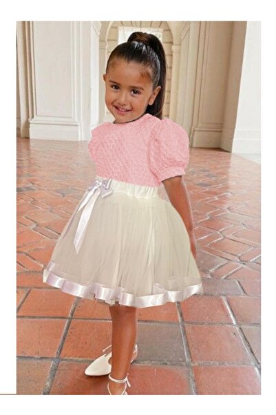 By Piera Спідниця-пачка з бантиком для дівчаток 0818