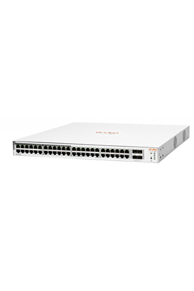 HP Aruba Instant On, Jl815A, 1830-48g, 48Port, Gigabit, 24 Port Poe 370W, 4 Port Gigabit Sfp, Managed