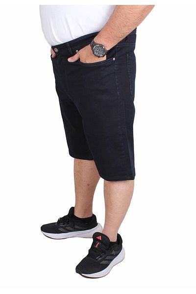 MocGrande Plus Size Jeans Capri Power Lycra Comero 11913 Dark Navy