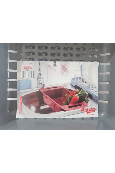 renkli çiçekler Collapsible Vegetable Fruit Washing Basket Sliding Basket
