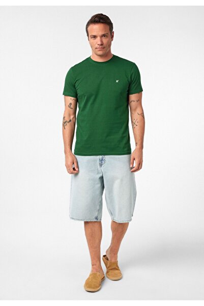 Williot Ανδρικό μπλουζάκι Ignacio με κανονική εφαρμογή με λεπτομέρεια κεντήματος 2 τεμαχίων