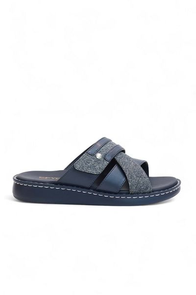 Konfores 2149-9968-12 Full Anatomical Top Quality Banded Men's Daily Slippers