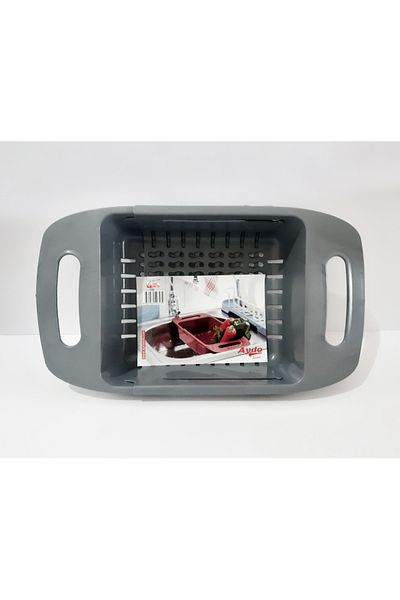 renkli çiçekler Collapsible Vegetable Fruit Washing Basket Sliding Basket
