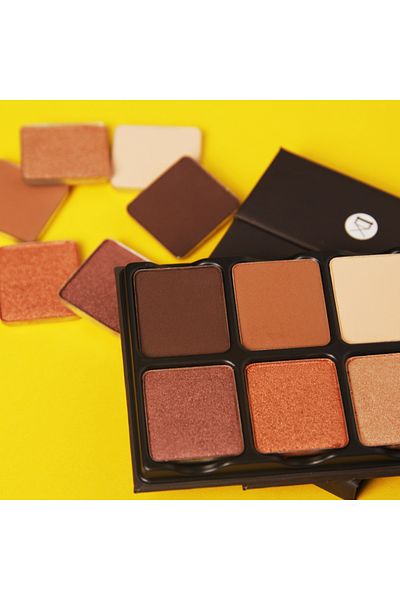 Viseart Paris Viseart 6 Colour Eyeshadow Palette Theory II Minx