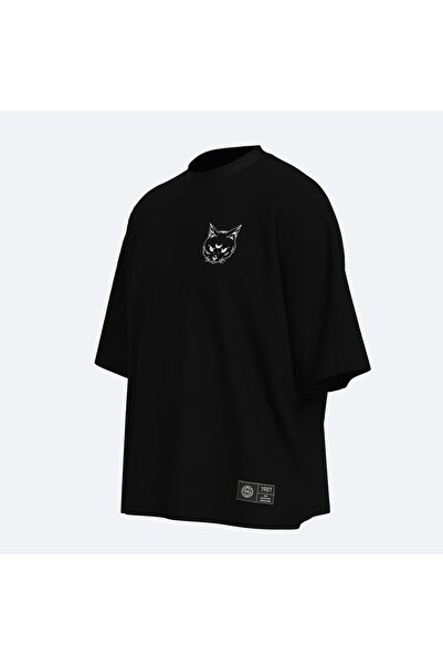 Shout Oversize Mystic Cat Boxy Fit Unisex T-Shirt