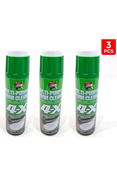 MACON 3 Piece Pistol 650ml Multi Purpose Foam Cleaner and Car Cleaner with Brush