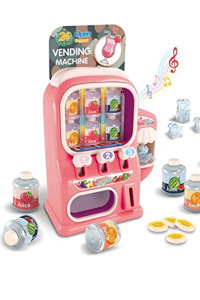 rexa لعبة آلة البيع الصغيرة - مجموعة ألعاب بلاستيكية تظاهرية للأطفال، لعبة تع...