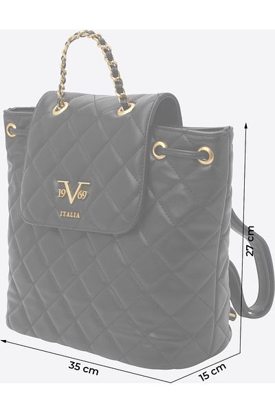 VERSACE 19V69 19V69 ITALIA "Elenora" backpack in black