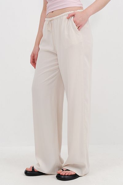 Addax Elastic Waist Trousers Pn5424-U11