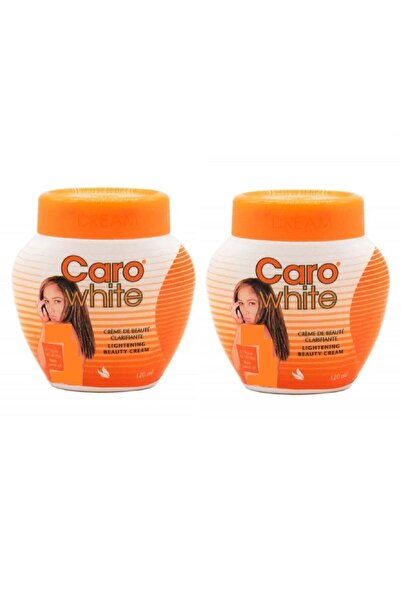 Caro White عبوة من كريمين لتفتيح البشرة - 2 × 120 مل