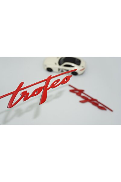 DK Tuning شعار مازيراتي تروفيو ميركوري باللون الأحمر