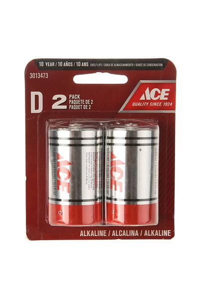 ACE D Alkaline Battery Pack (2 Pc.)