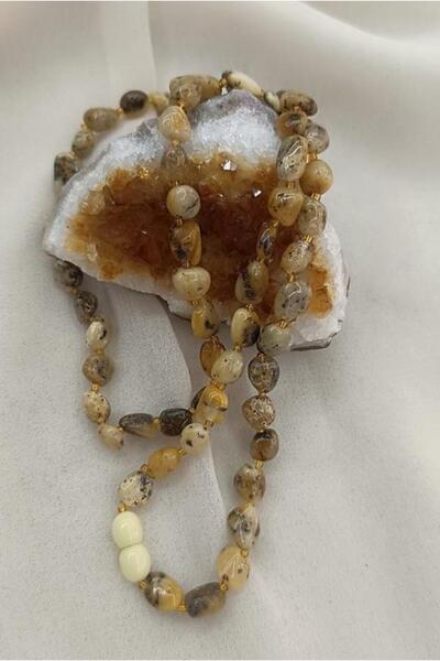Hd Marketim Pendant Drop Amber Amber Natural Stone Adult Necklace